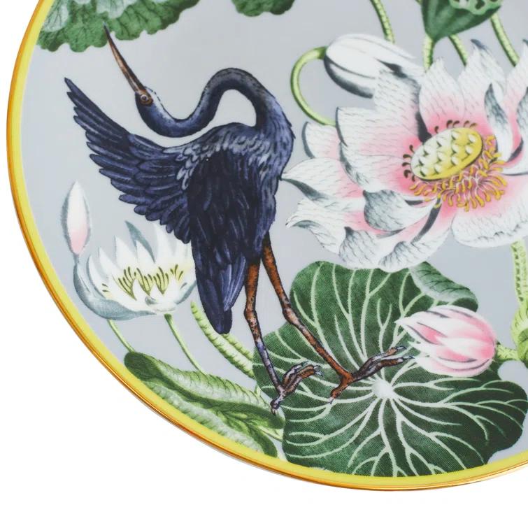 Wedgwood Wonderlust Waterlily Plate Coupe 7.8" | Wayfair