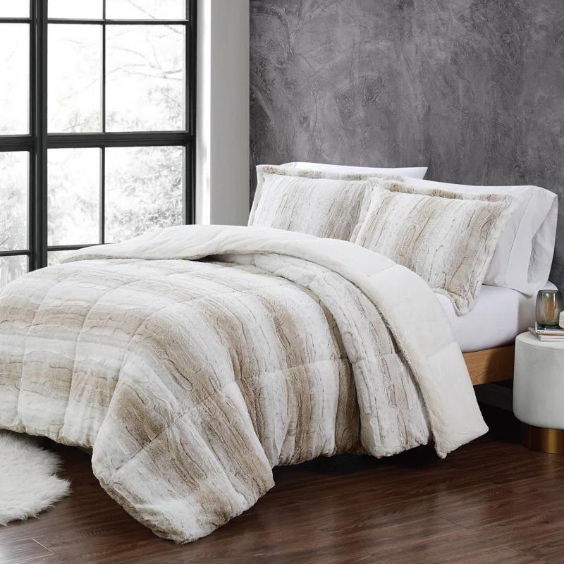 Christian Siriano Christian Siriano NY Snow Leopard Comforter Set