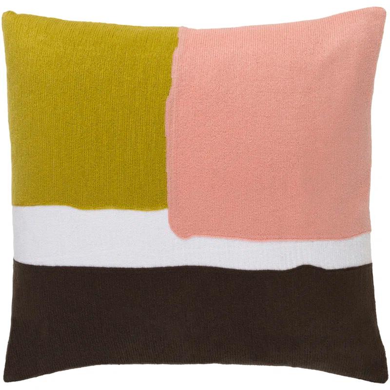 Livabliss Blossom Patchwork Cotton Pillow Cover