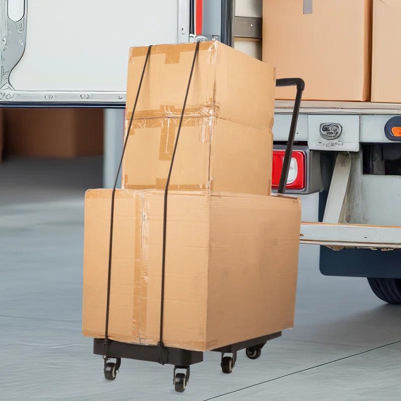 Stalwart Stalwart 500lb Max Folding Hand Truck Dolly Cart