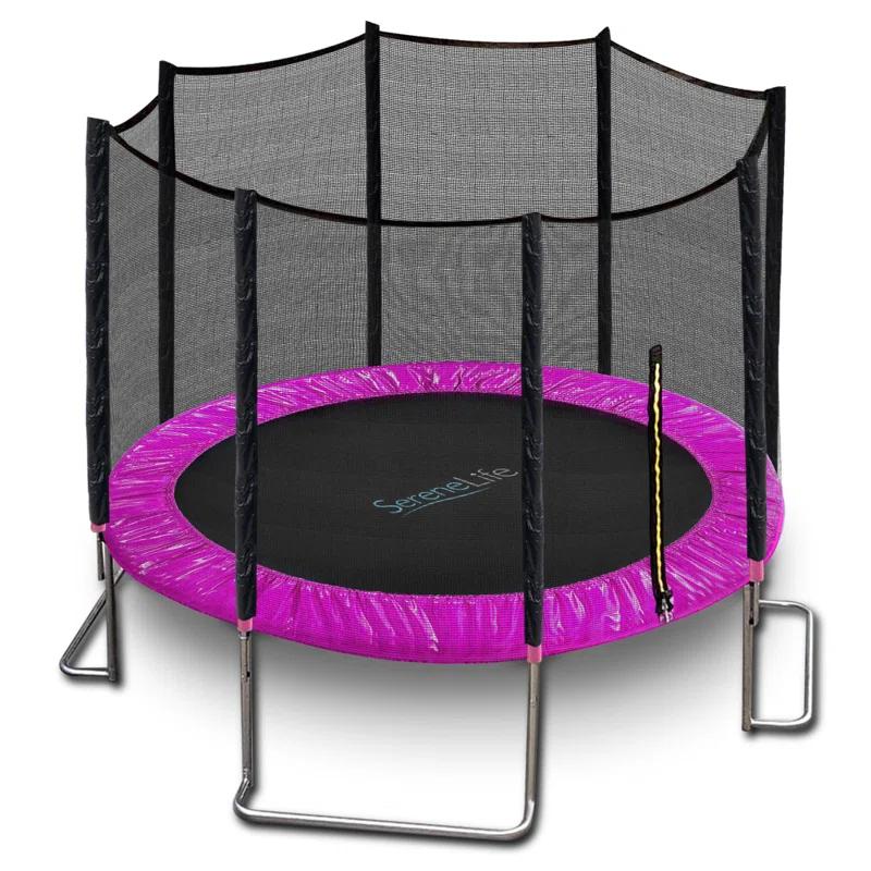 SereneLife 120" Round Backyard Trampoline