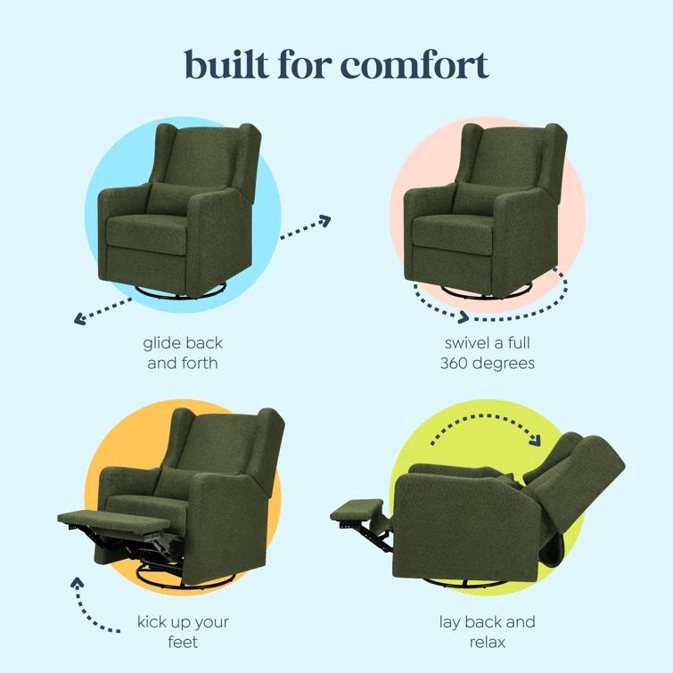 Arlo Recliner and Swivel Glider