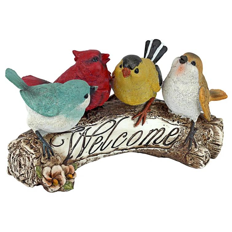 Design Toscano Birdy Welcome Statue