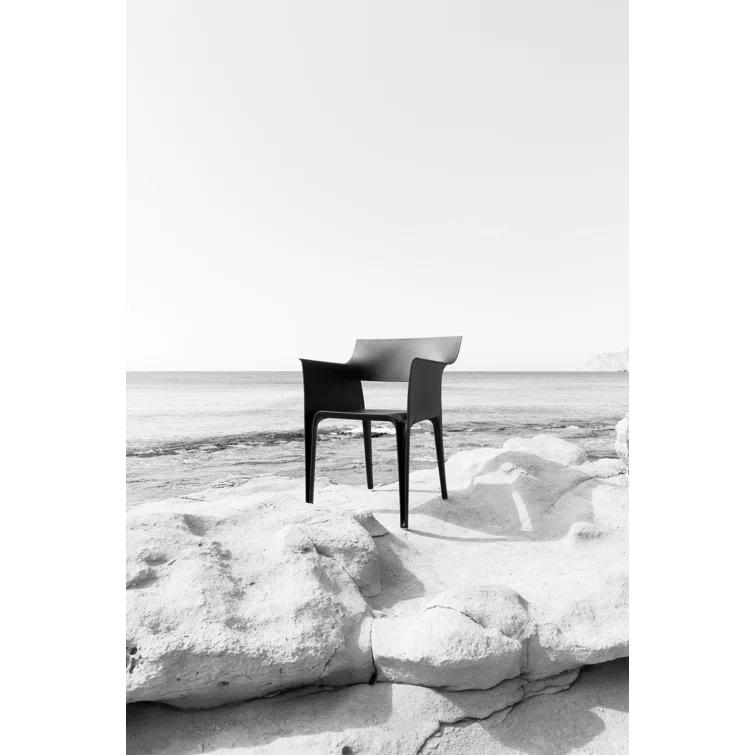 Pedrera Stacking Patio Dining Chair (Set of 4)