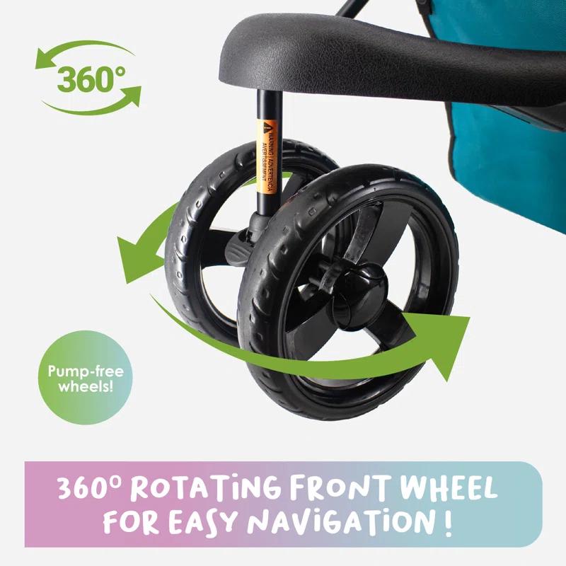 Petique Durable Folding Standard Stroller