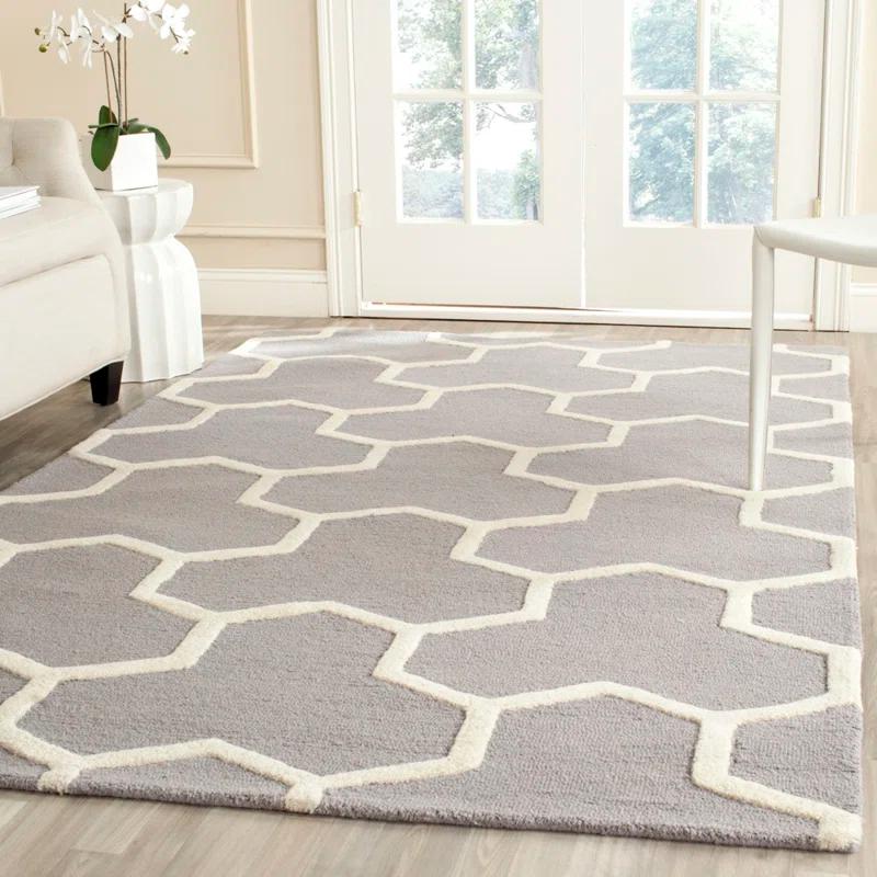 Safavieh Cambridge Hand Tufted Wool Geometric Rug
