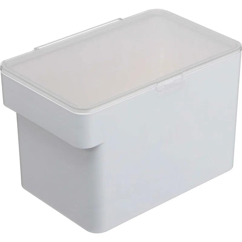 Yamazaki Home Airtight Pet Food Medium Storage Container With Transparent Lid, 1.6 gallons