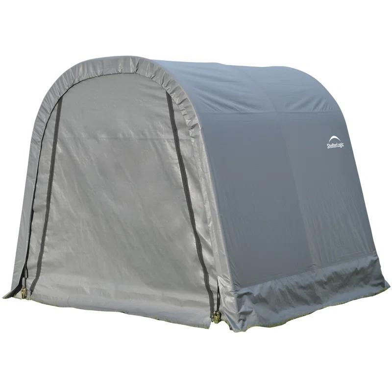 ShelterLogic Round Style Shelter, Green Cover