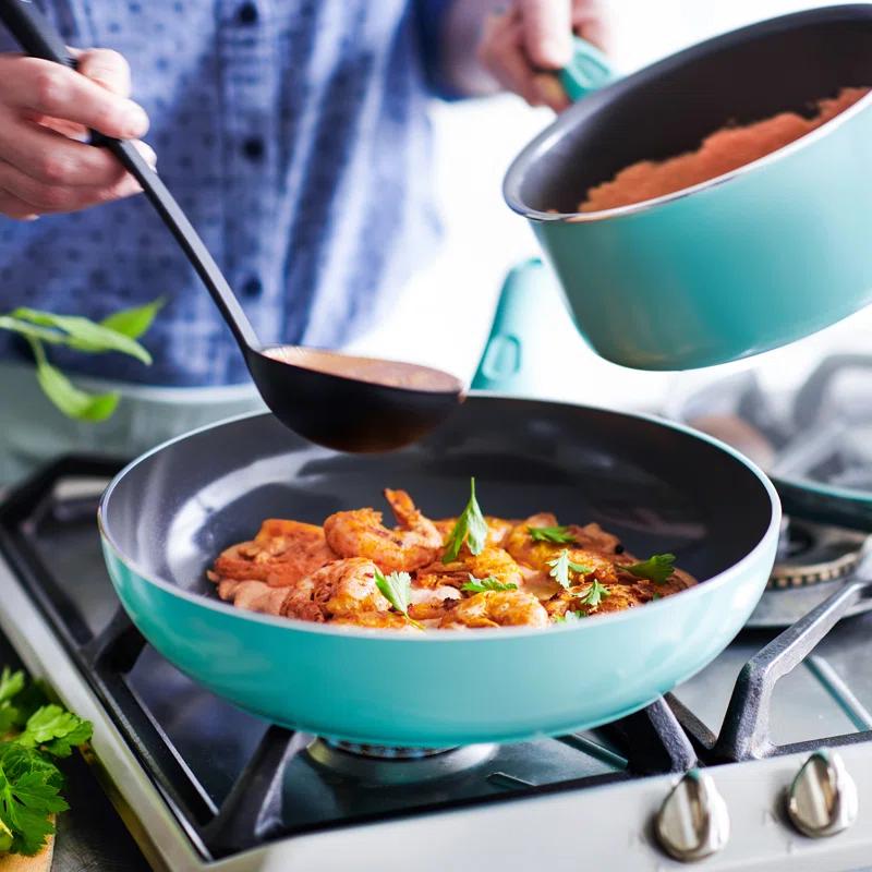 GreenLife GreenLife Soft Grip Pro 13 Piece Ceramic Non-Stick Cookware Set