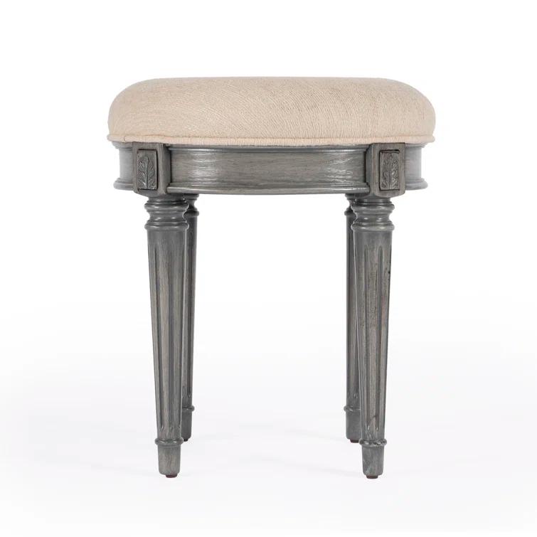 Butler Specialty Vanity Stool In Plantation Cherry