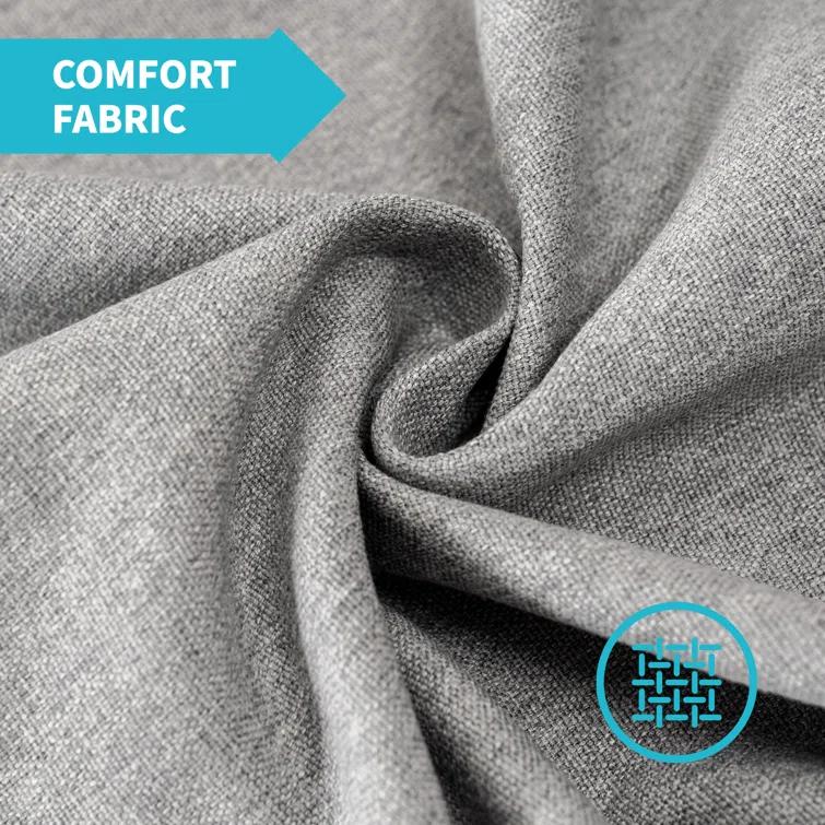 Alcott Hill® Devondrick 3-Piece Sofa Set | 3-Seater Sofa Couch, Loveseat and Single Sofa Chair for Small Spaces | Easy Assembly & Stain Resistant Fabric (Apartment/Dorm Ready)