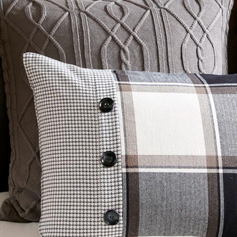 Madison Park Signature Urban Cabin Cotton Jacquard Luxury Comforter Set