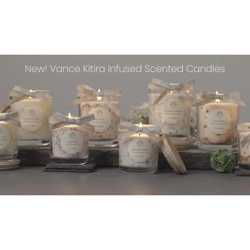 Clover Lane Velvet Rose Scented Jar Candle