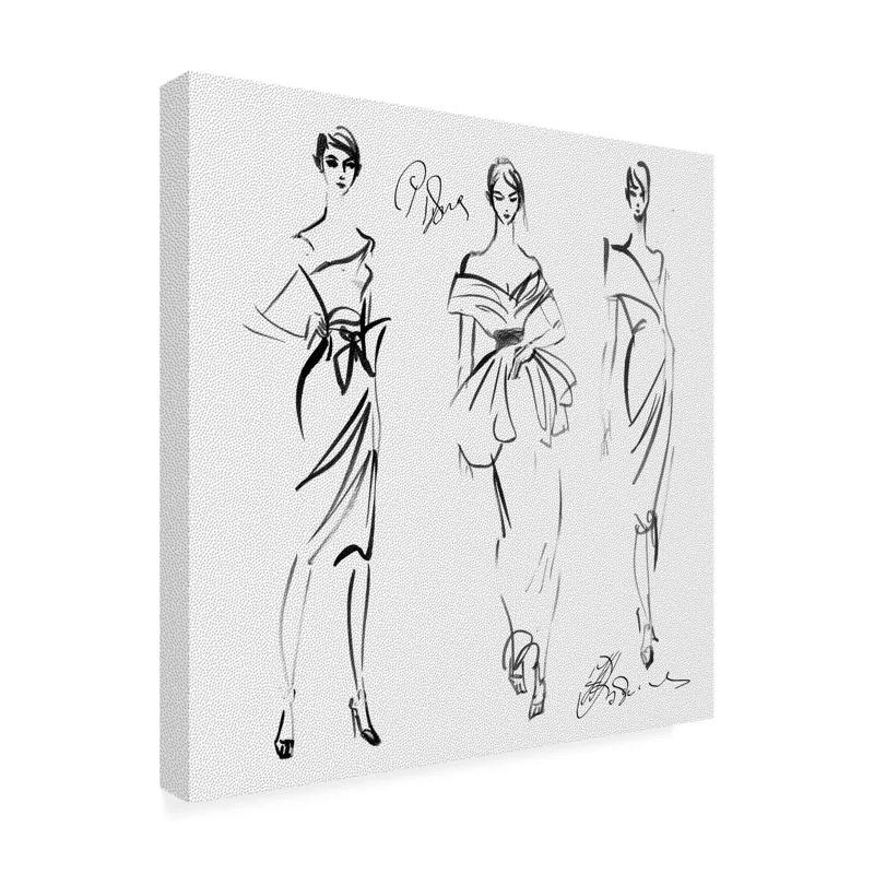 Red Barrel Studio® " Fashion Sketch 8 " by Natalia Rudzina