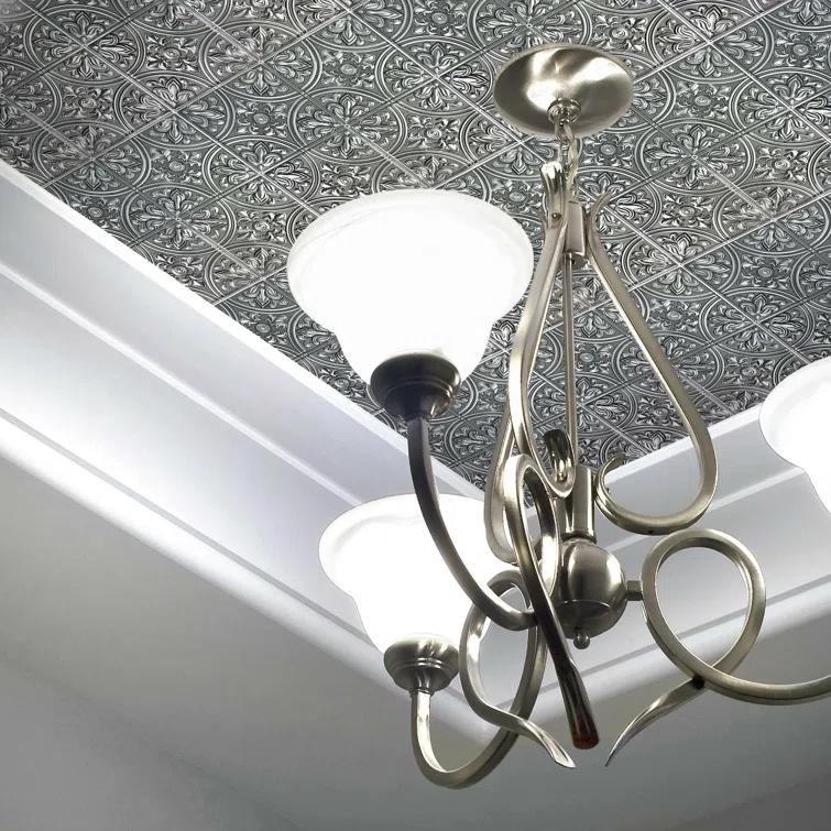 Room Mates 10.5'' W x 10.5'' L Peel and Stick Field Tile