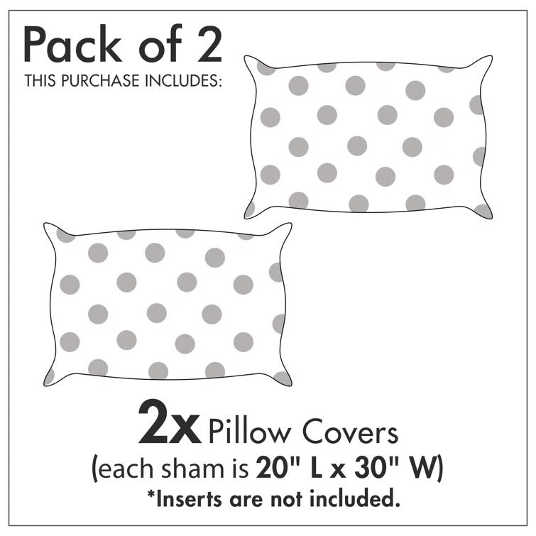 Ambesonne Ambesonne Dog Pillow Sham 2 Pack Dog Family in a Row Yellow Brown