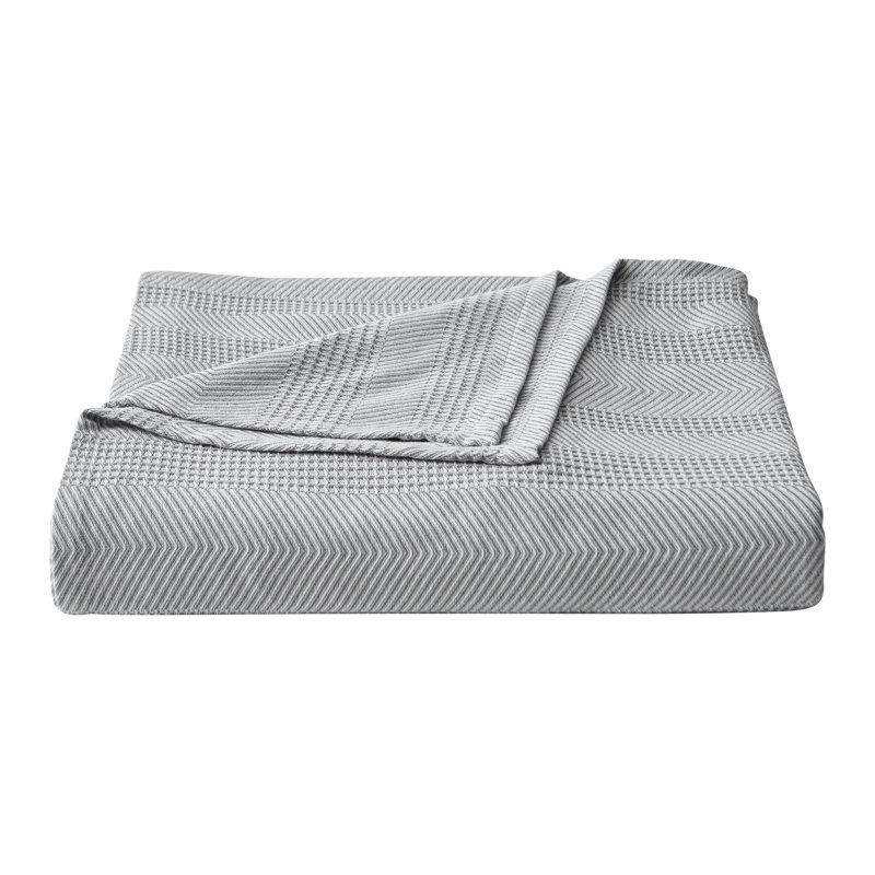 Nautica Nautica Chevron Stripe Cotton Blanket