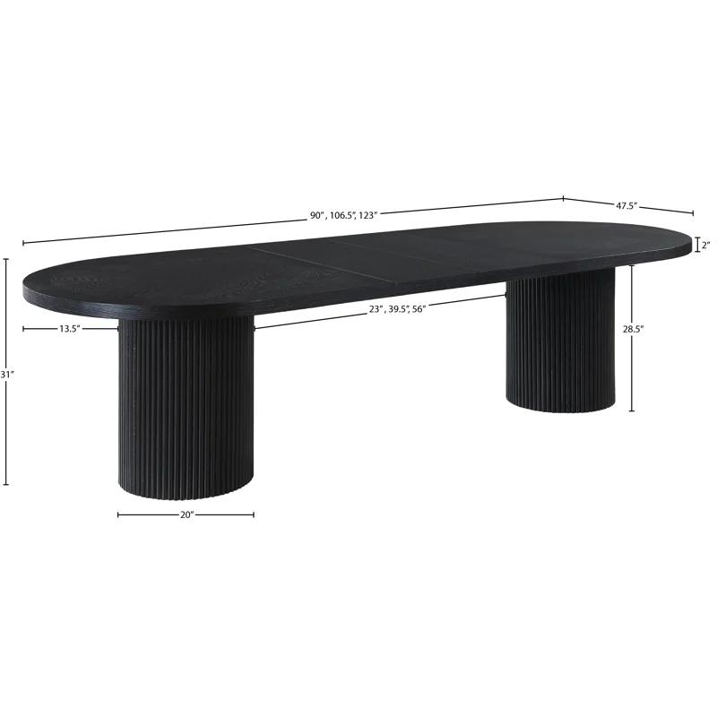 Wrought Studio™ Ivona Oak Dining Table