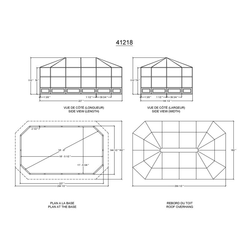 Gazebo Penguin Florence Solarium