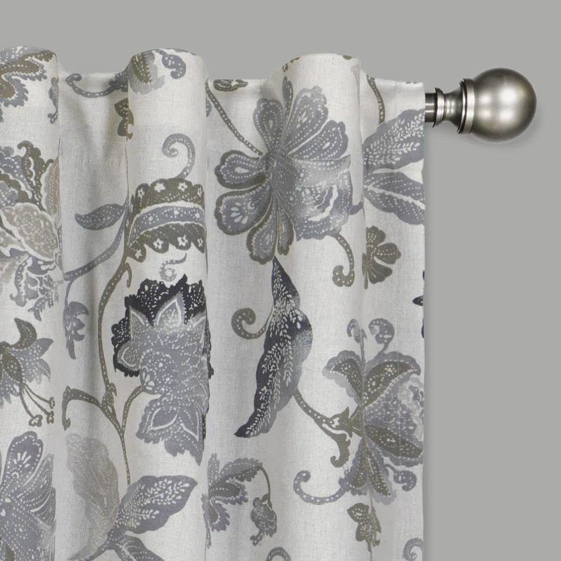 Nina Polyester Blackout Curtain Panel