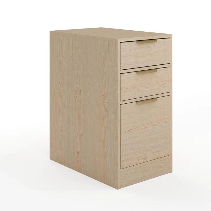 Martha Stewart Martha Stewart Kayden Home Office Modular 3 Drawer File Cabinet