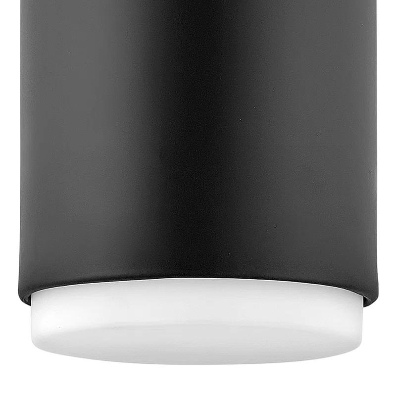 Fitzgerald Single Light Steel Dimmable Flush Mounted Sconce