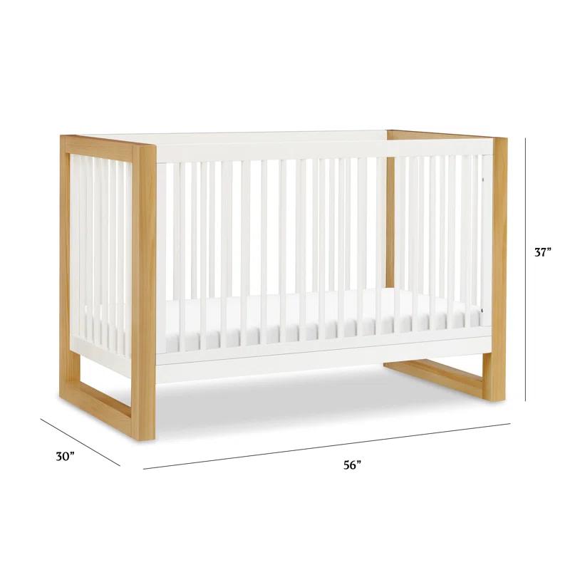 Nantucket Greenguard Gold Certified 3 -in-1 Convertible Crib