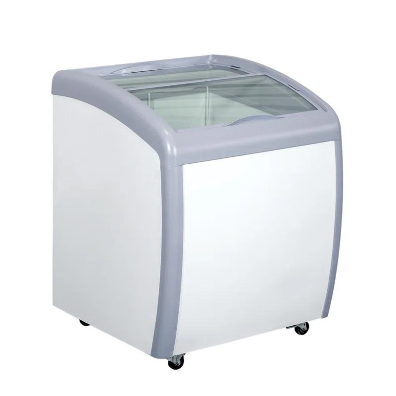 Ancaster Food Equipment 5.6 Cubic Feet Frost-Free Chest Freezer with Adjustable Temperature Controls XS-160YX