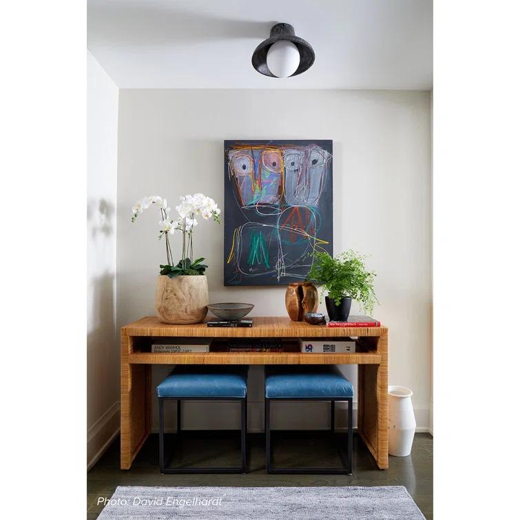 Regina Andrew Surfside Wood Flush Mount