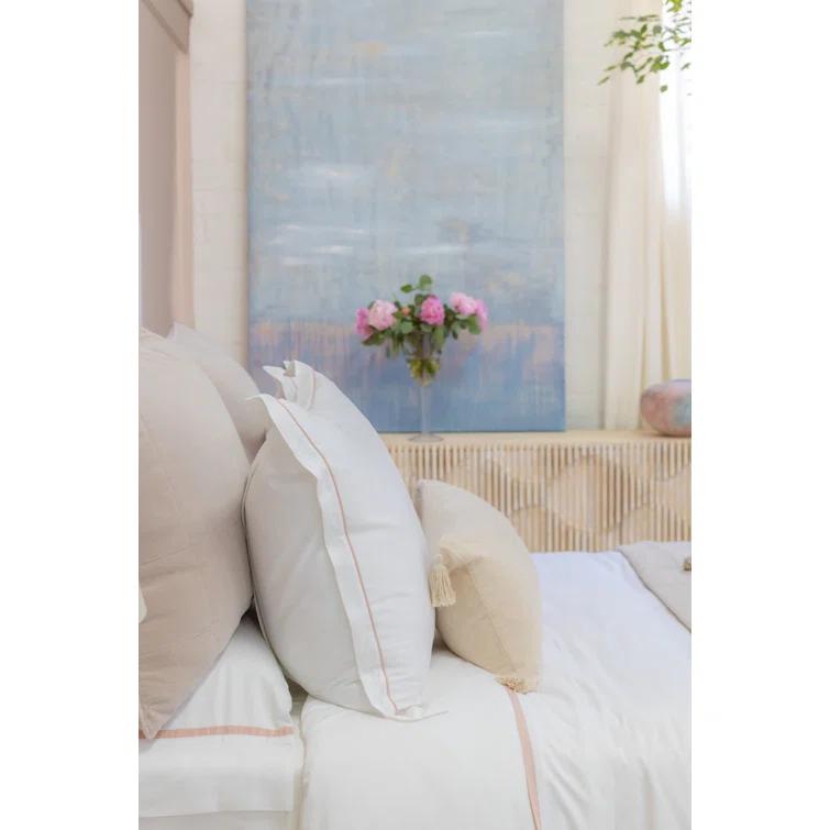 Bianca Velvet Pillow by Pom Pom at Home - Natural / Lumbar