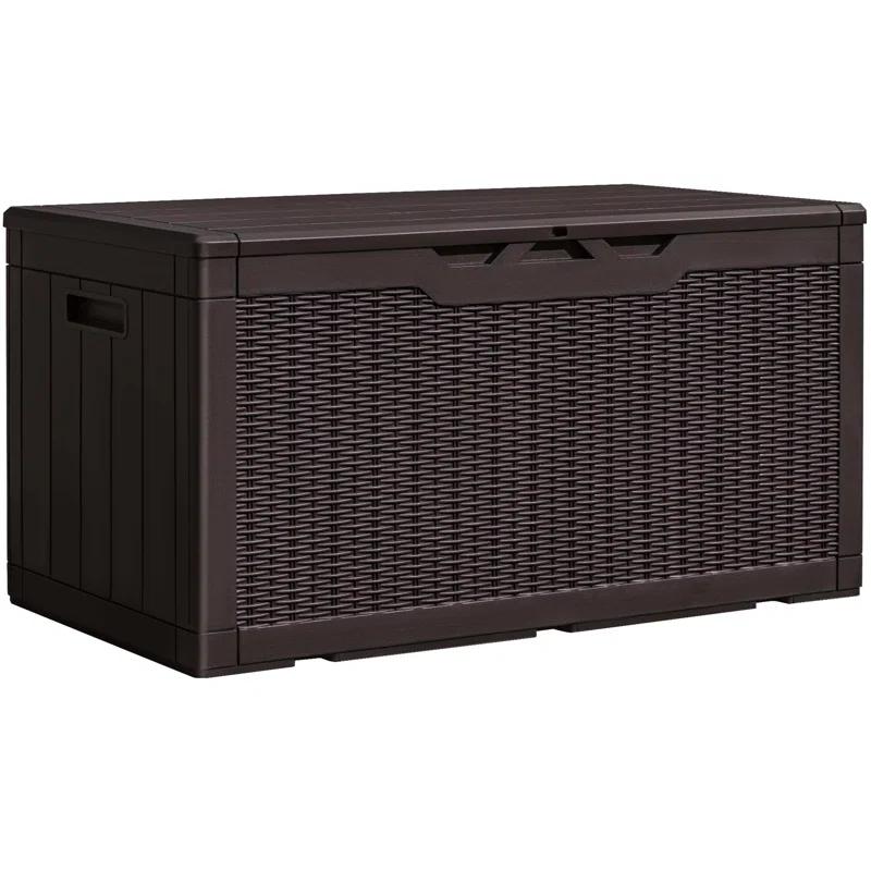 FLOORING CENTER LLC 100 Gallon Resin Deck Box