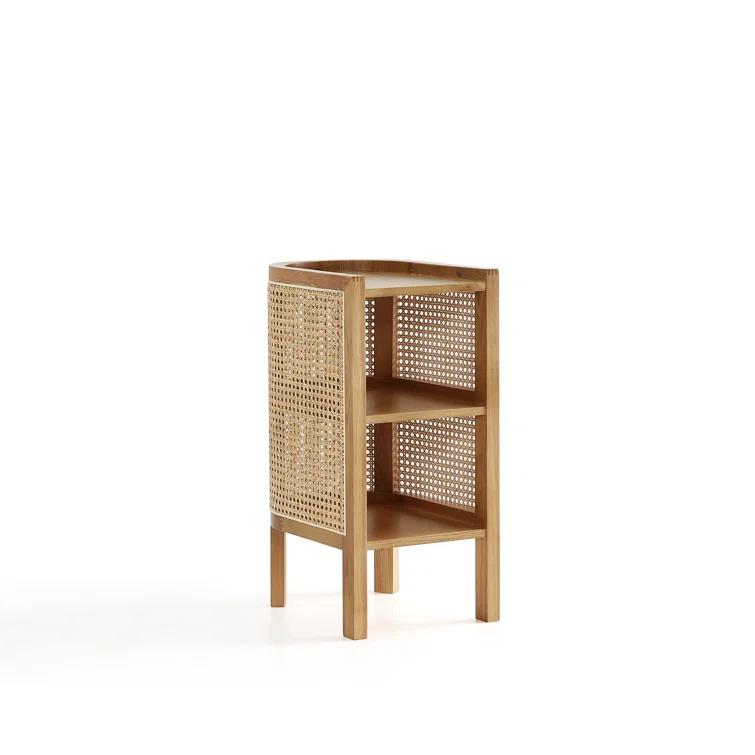 Bayou Breeze Solid Wood Tray Top End Table with Storage & Reviews | AllModern