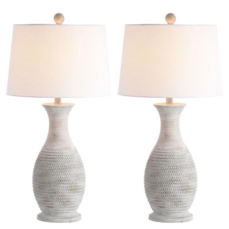 Ophelia & Co. Plath Resin Table Lamp (Set of 2)