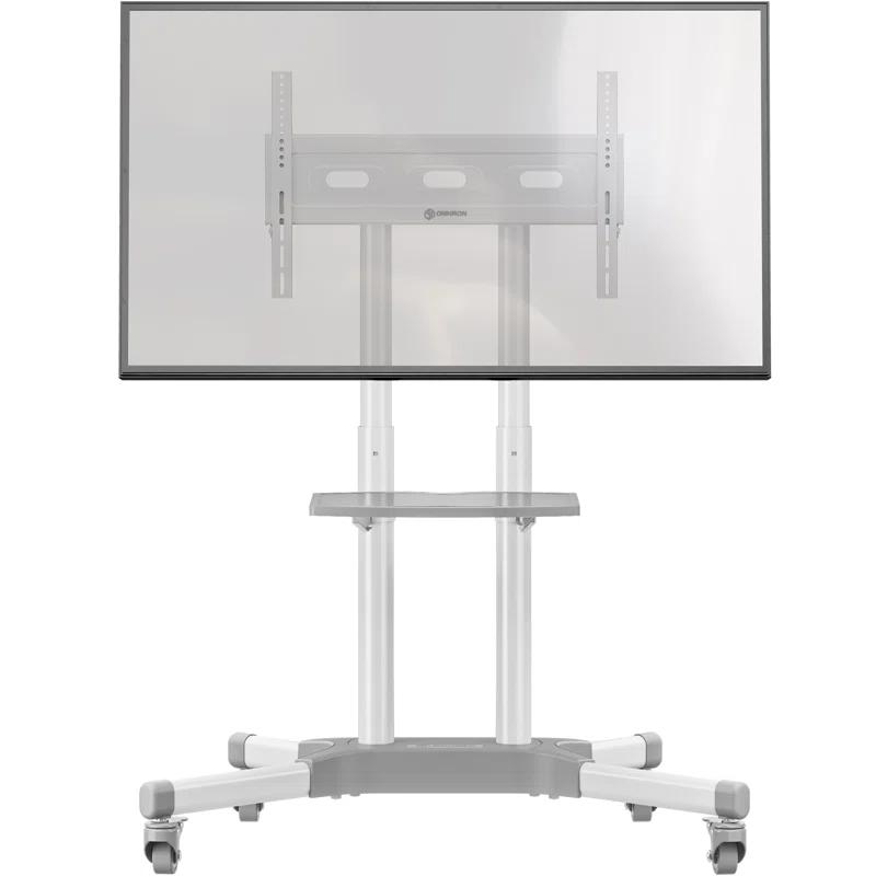ONKRON Portable TV Stand With Wheels - Adjustable TV Stand for 32-65 Inch for TVs up to 110 lbs