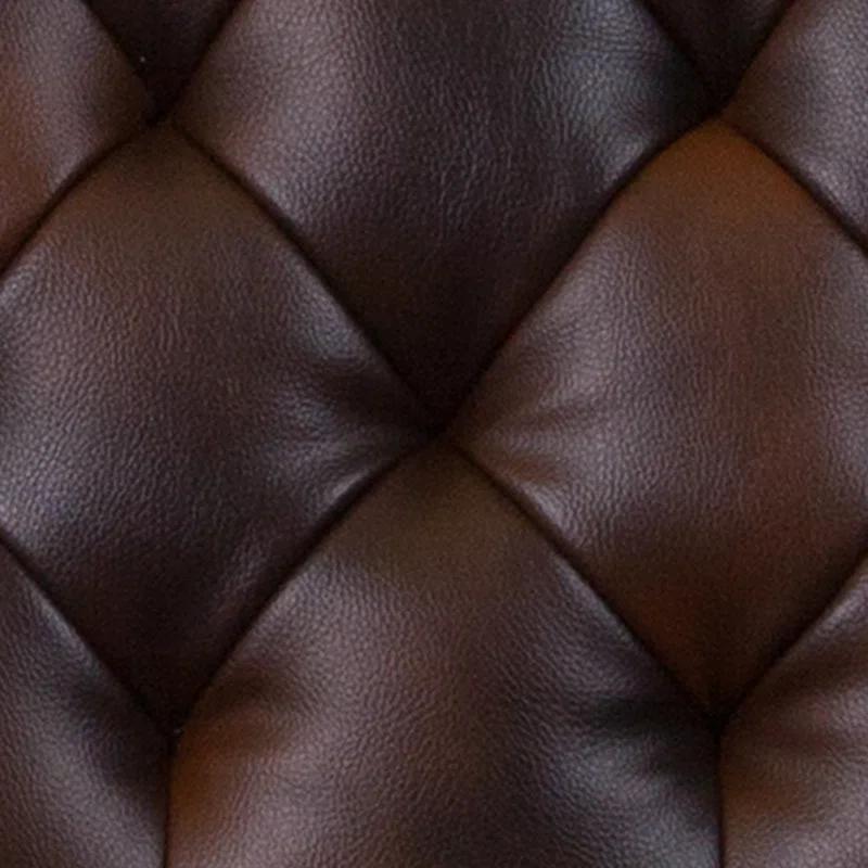 Flash Furniture Hercules Madison Bomber Jacket LeatherSoft Tufted Lounge Chair