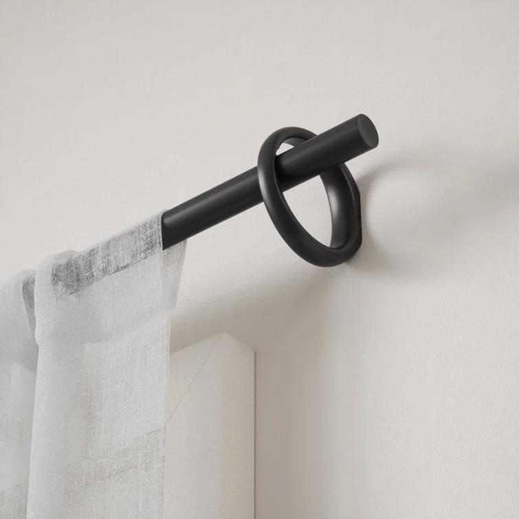 Umbra Steel Adjustable Single Curtain Rod