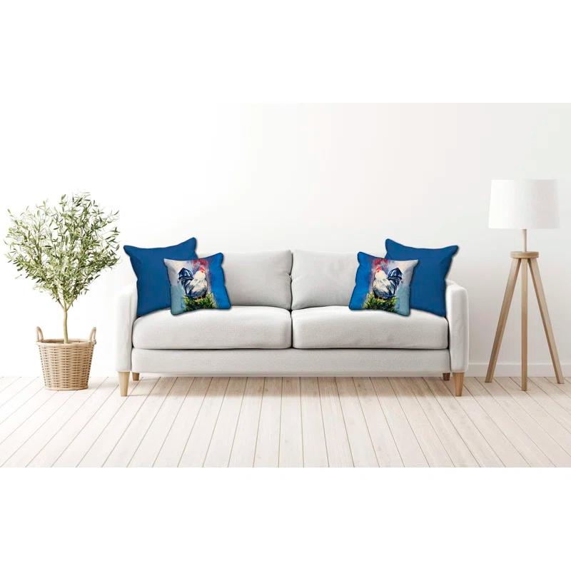 Betsy Drake Interiors No Decorative Addition Indoor/Outdoor Throw Pillow