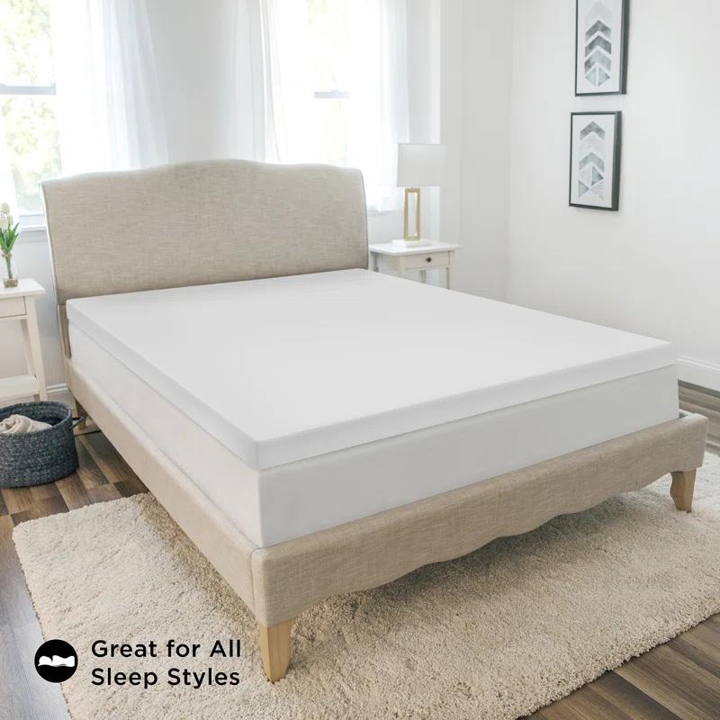 SensorPEDIC 2'' Memory Foam Mattress Topper