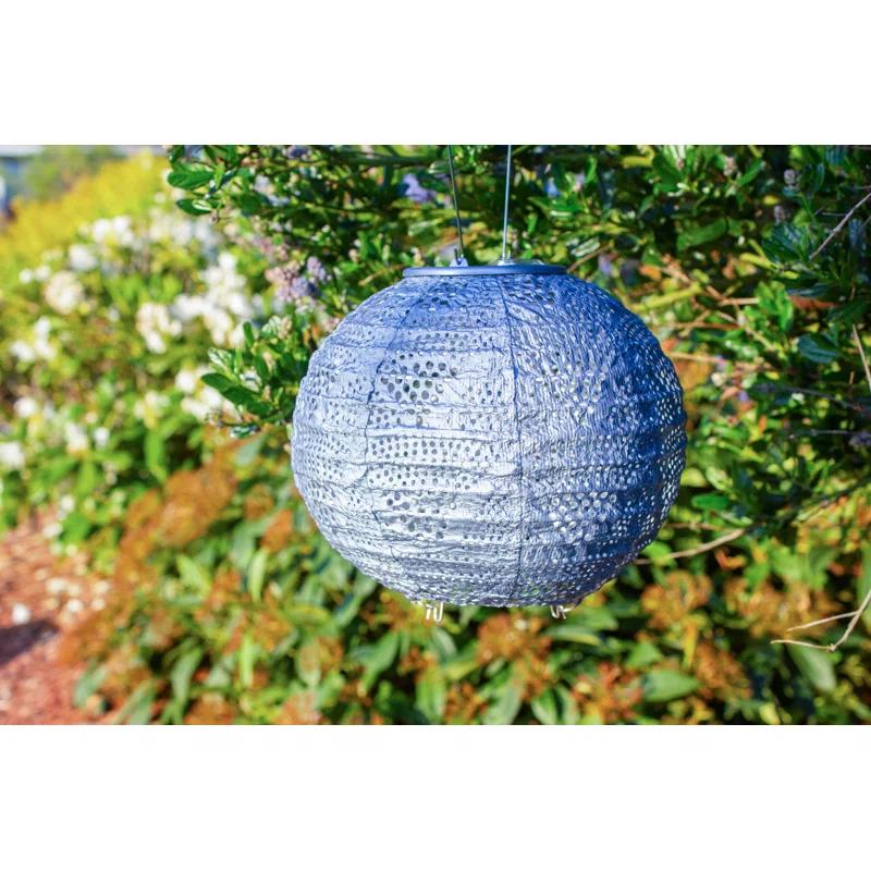 Boho Globe Solar Outdoor Lantern