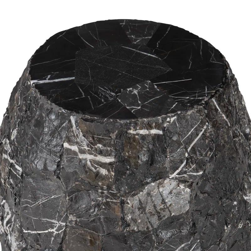 Bernhardt Tambora Round Concrete Outdoor Side Table