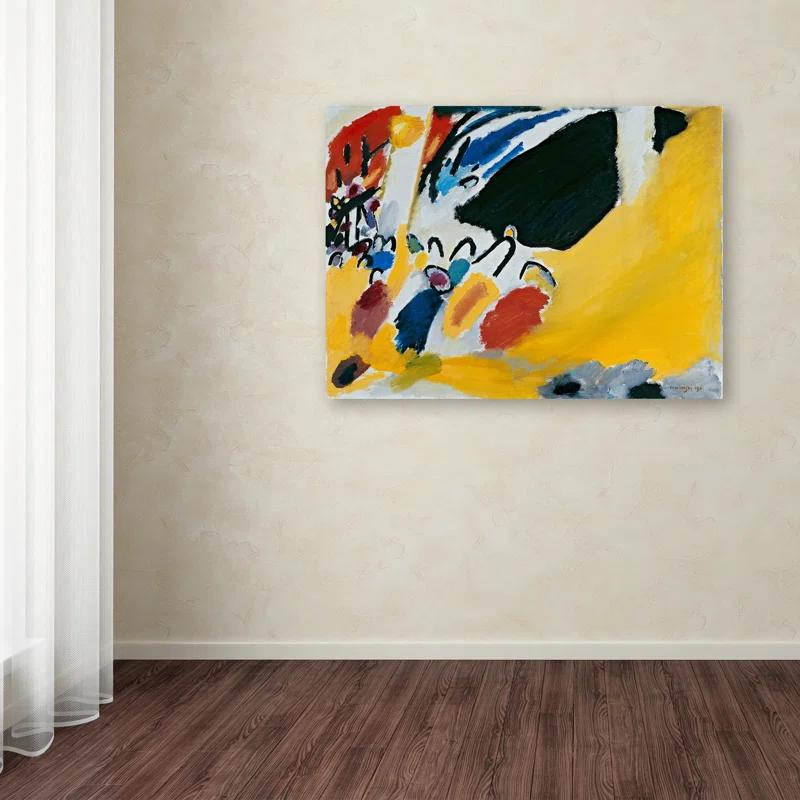 Vault W Artwork " Impression Iii " by Wassily Kandinsky