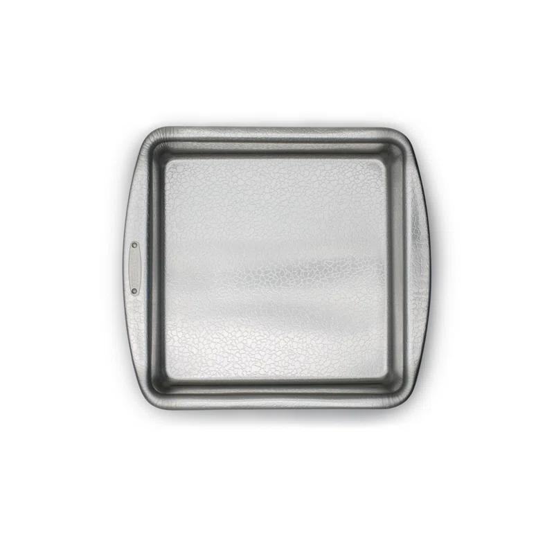 Doughmakers 10'' Aluminum Non-Stick Square Cake Pan