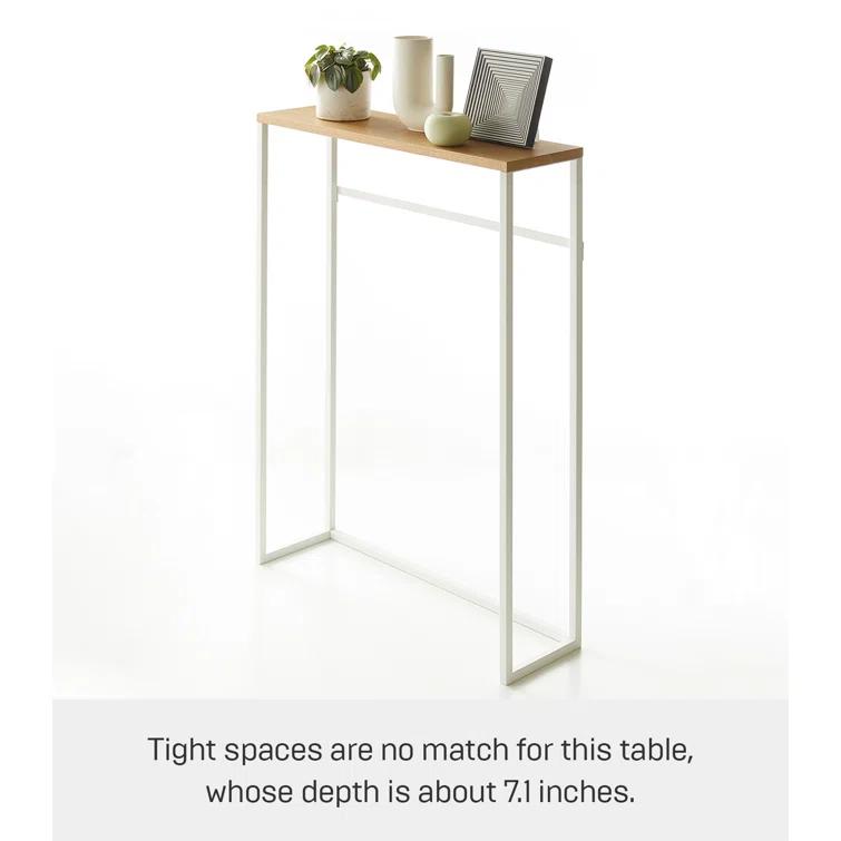 Yamazaki 24" Tower Narrow Entryway Console Table