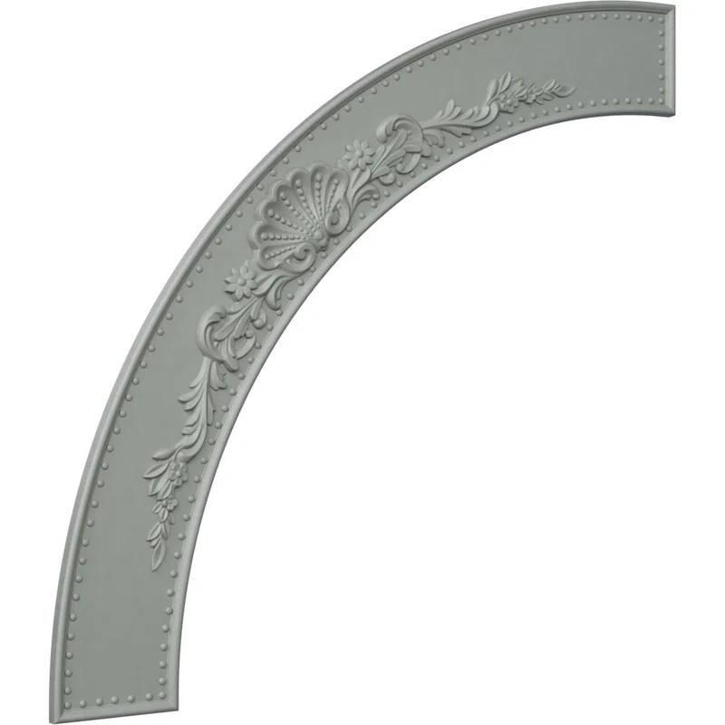 Ekena Millwork 78 1/8"OD x 64 7/8"ID x 6 5/8"W x 1"P Shell Ceiling Ring Kit