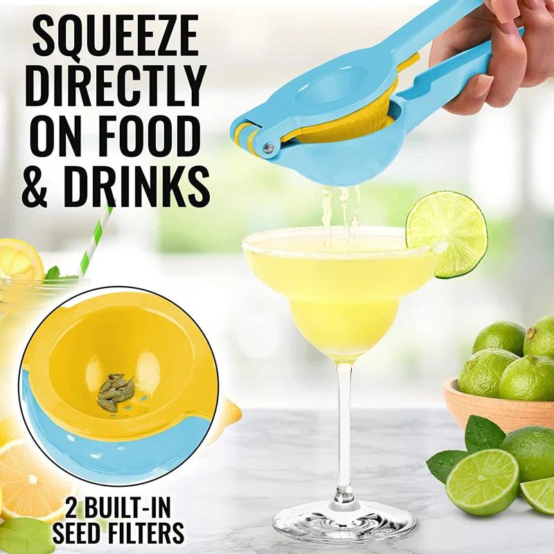Zulay Kitchen Zulay Kitchen 2-in-1 Manual Lemon Squeezer Manual Juicer Citrus Press