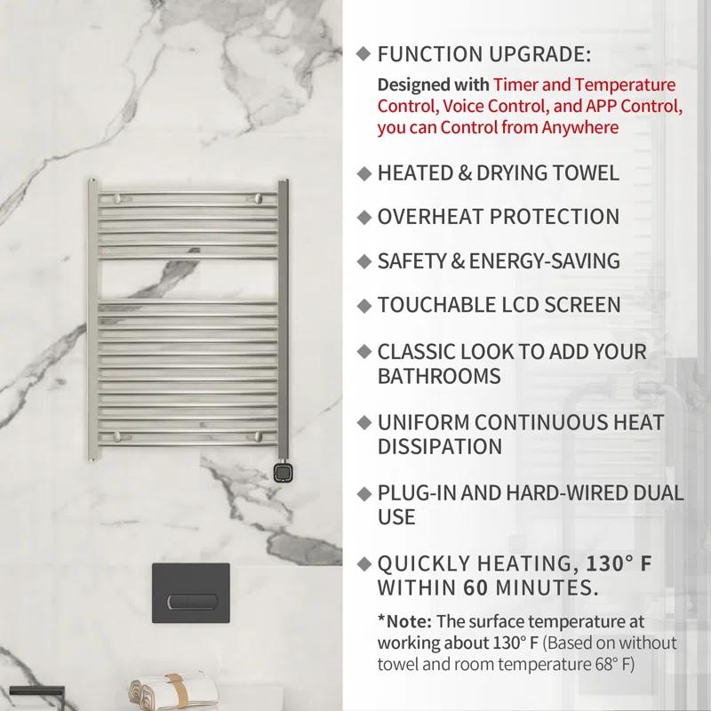 HEATGENE HG-R0286S Curved Towel Rail Towel Warmer