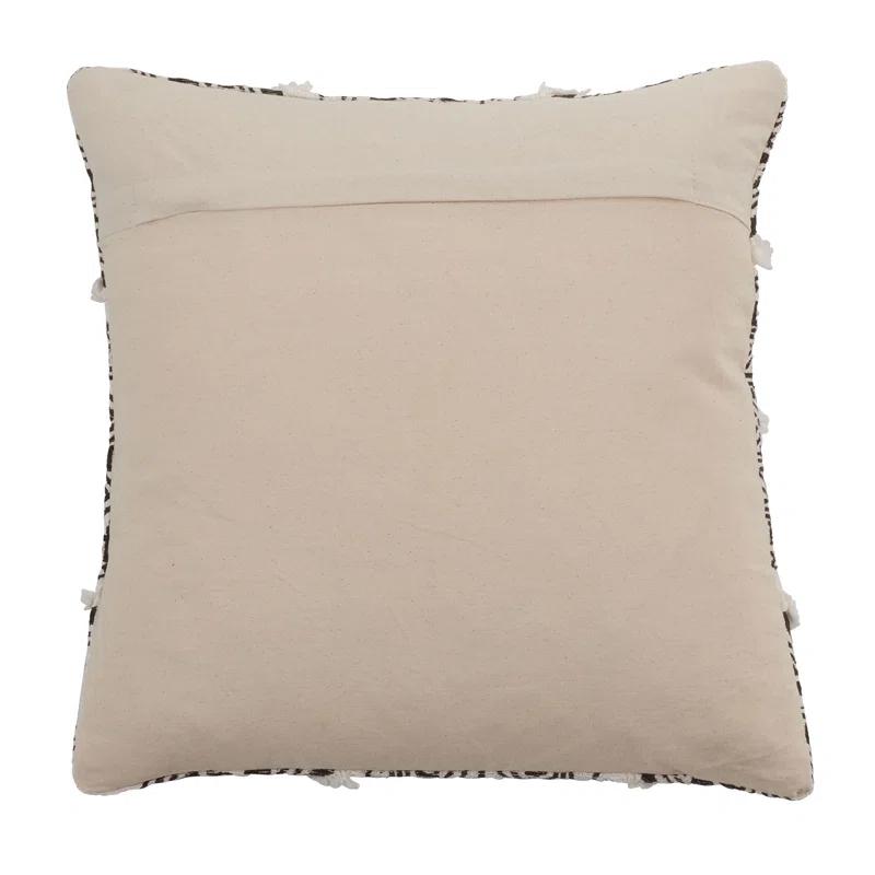 Saro Macklin Collection Ikat Cotton Throw Pillow