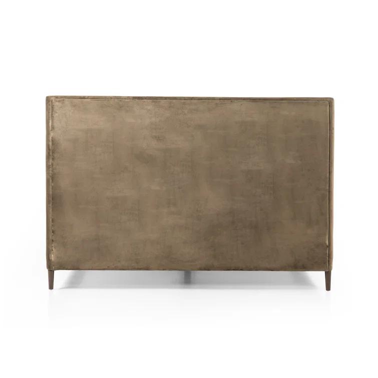 Rexford Platform Bed - Cream / King