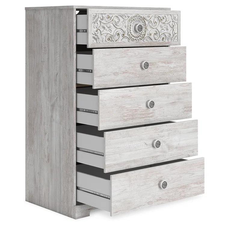 Ophelia & Co. Bedriye 29.88'' W 5 - Drawer Dresser