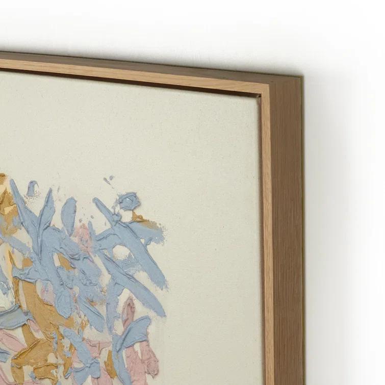 Our Hands Are Open No. 14 Wall Art by Tyler Guinn - Blue / 48.5" x  60"